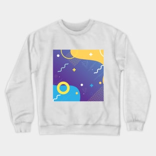 Abstract Composition Crewneck Sweatshirt